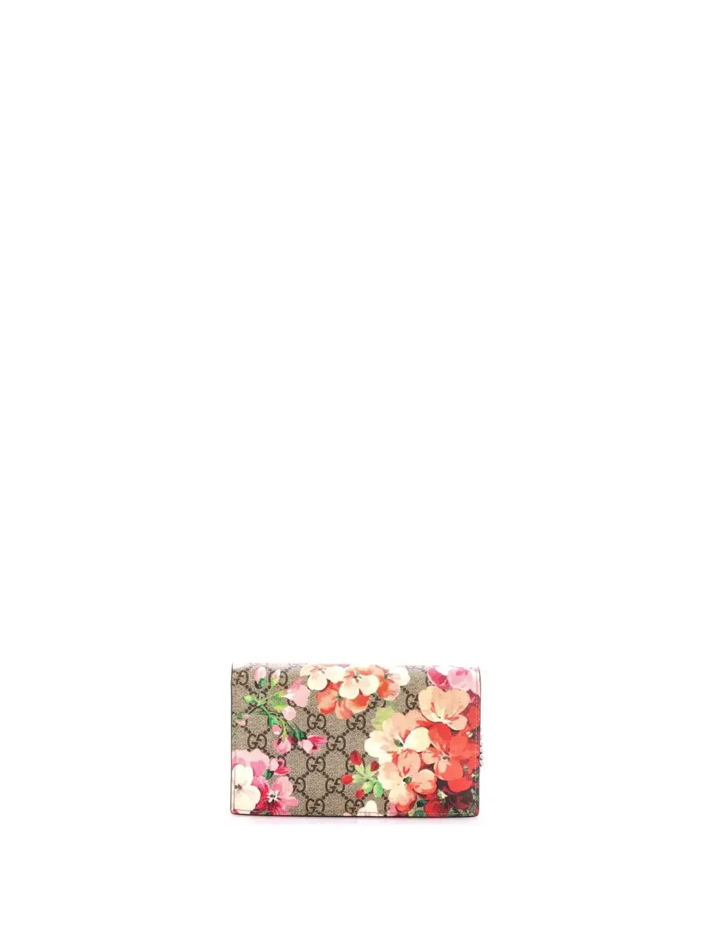 Gucci Chain Wallet Blooms Print Gg #334572G90B