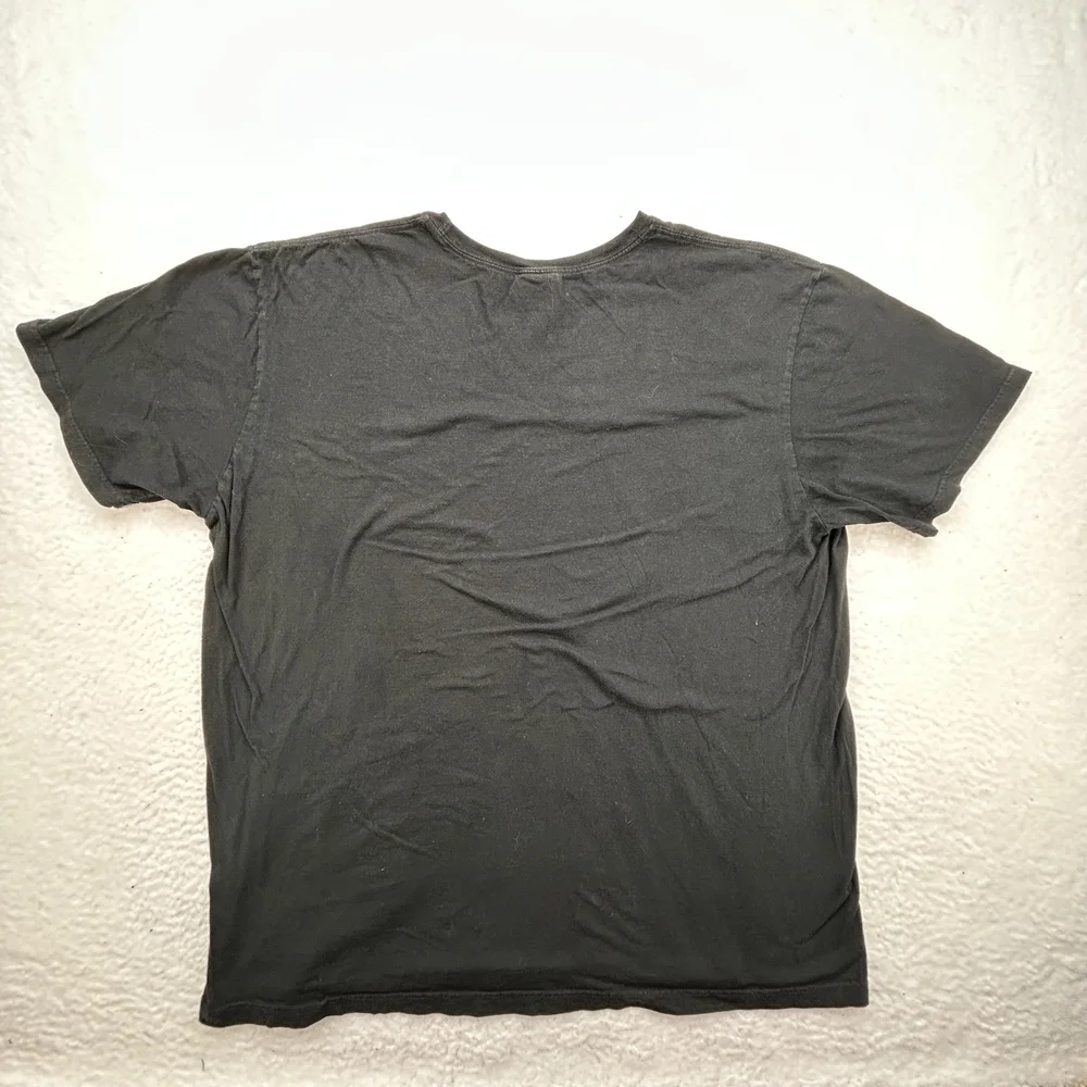 Polo Ralph Lauren Shirt Mens XL Classic Black Red Pony Logo Crewneck Casual Tee