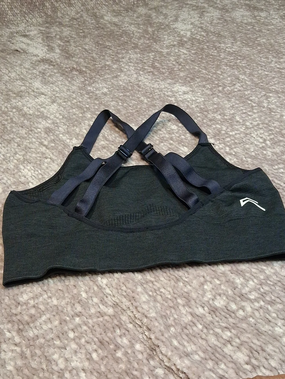 Oner Active Blue Women's Seamless Sports Bra