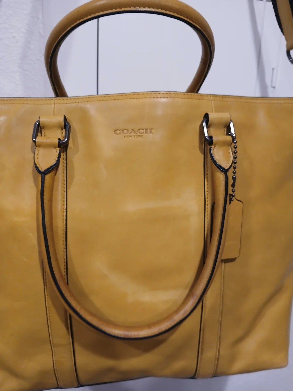 Coach exterior mustard includes