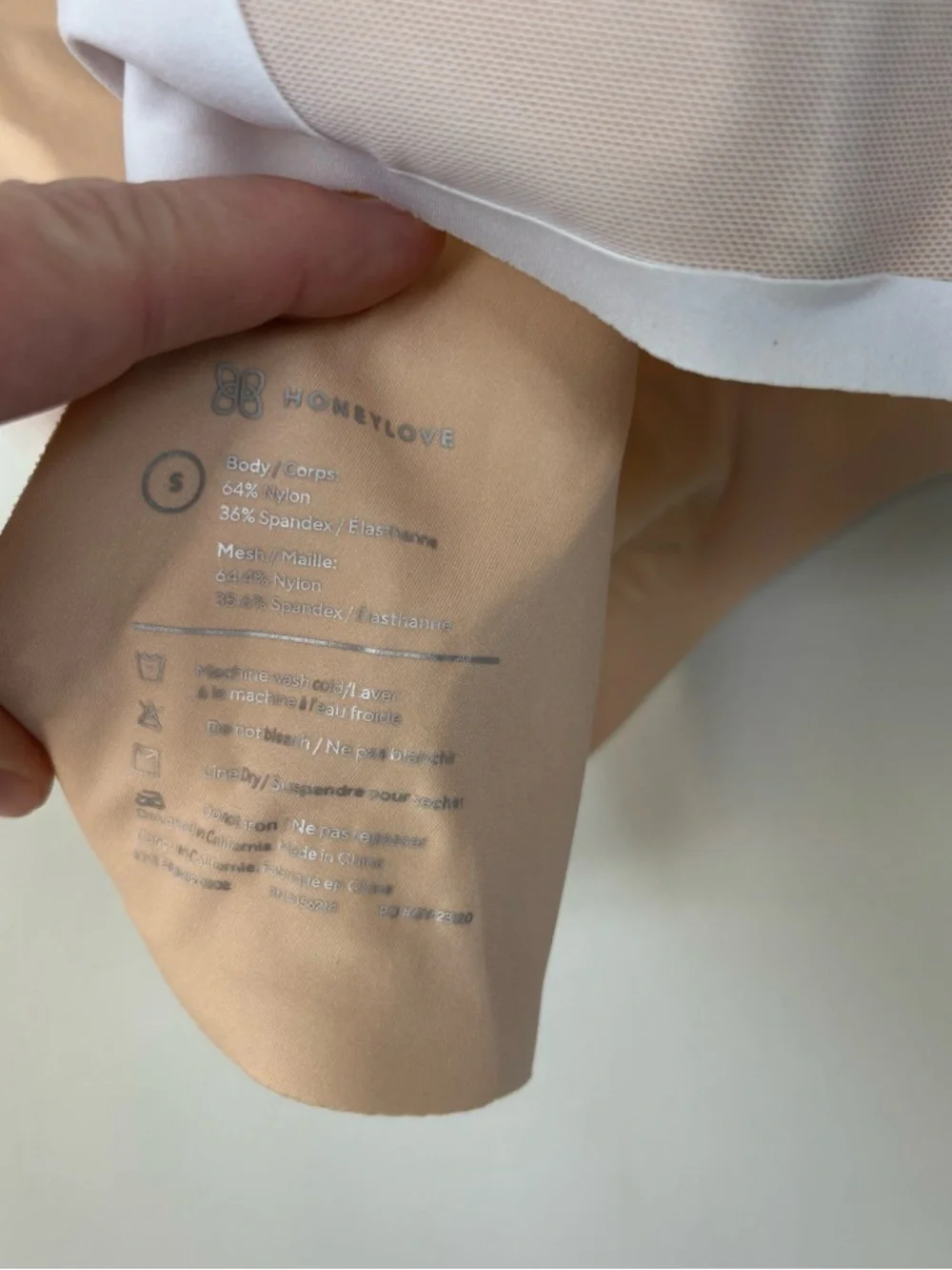 Honeylove bra size