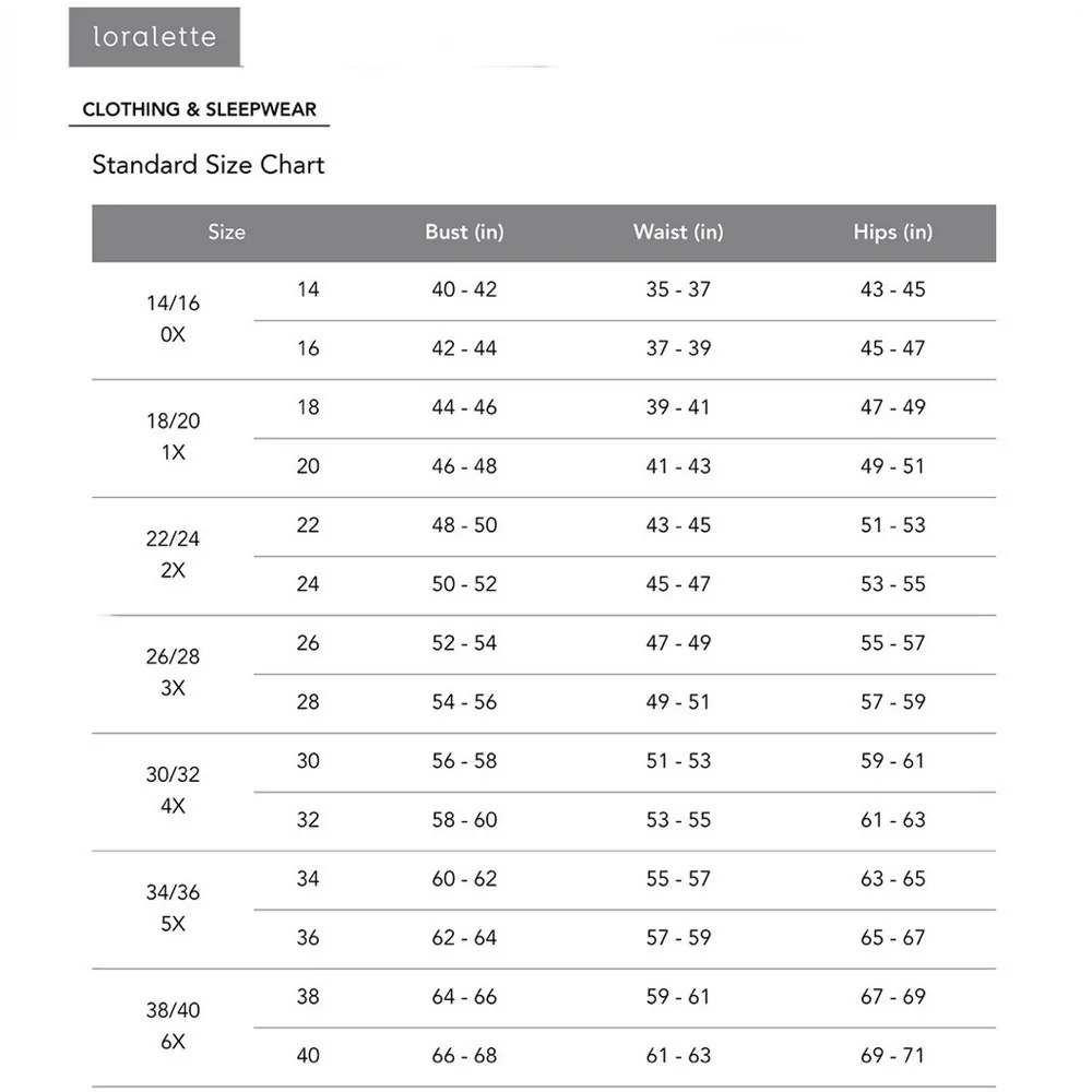 loralette unwind tier