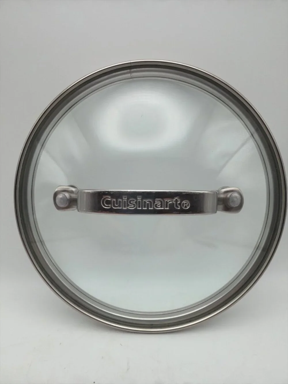 Cuisinart‎ Pot Pan Lid Only Clear Glass 6.75