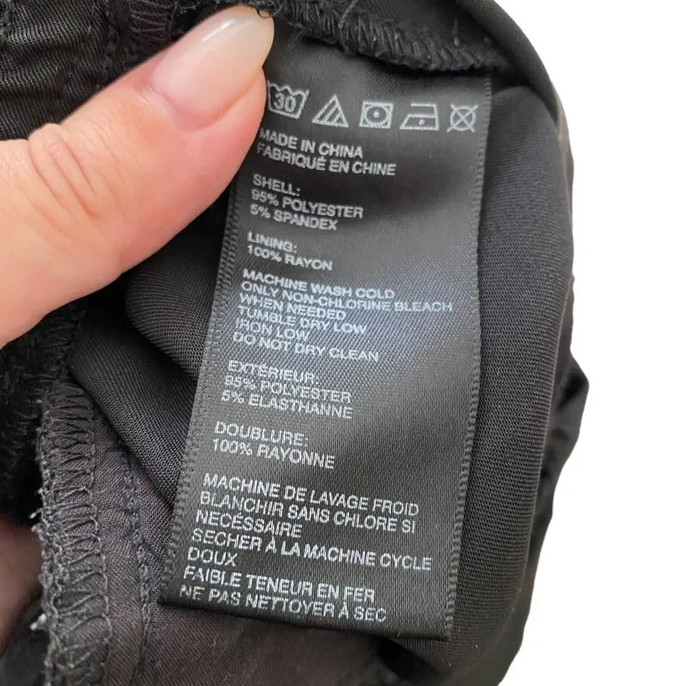 silence + noise black drawstring