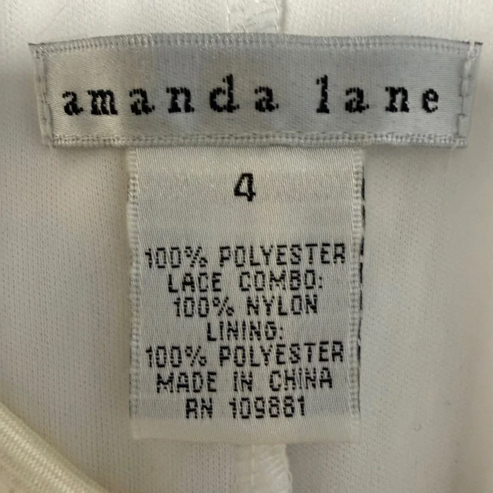 Amanda Lane coquette size sheer