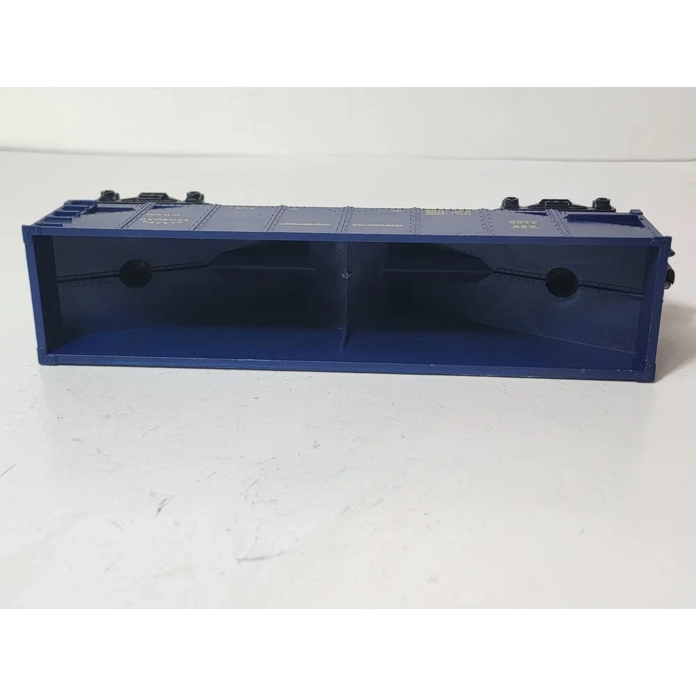 Lionel O Gauge‎ Alaska Railroad Hopper Freight Car Blue ARR #7100 Model Train