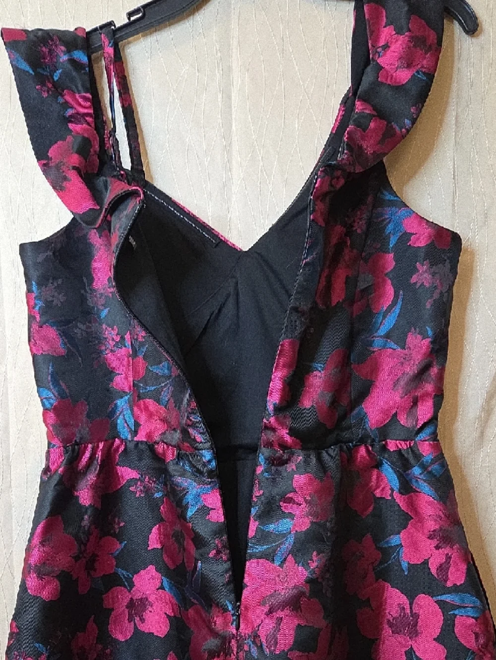 kensieWomen's Floral Jacquard‎ A-Line Dress Size 10