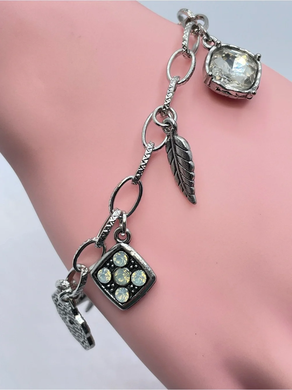 Unsigned stylish silver