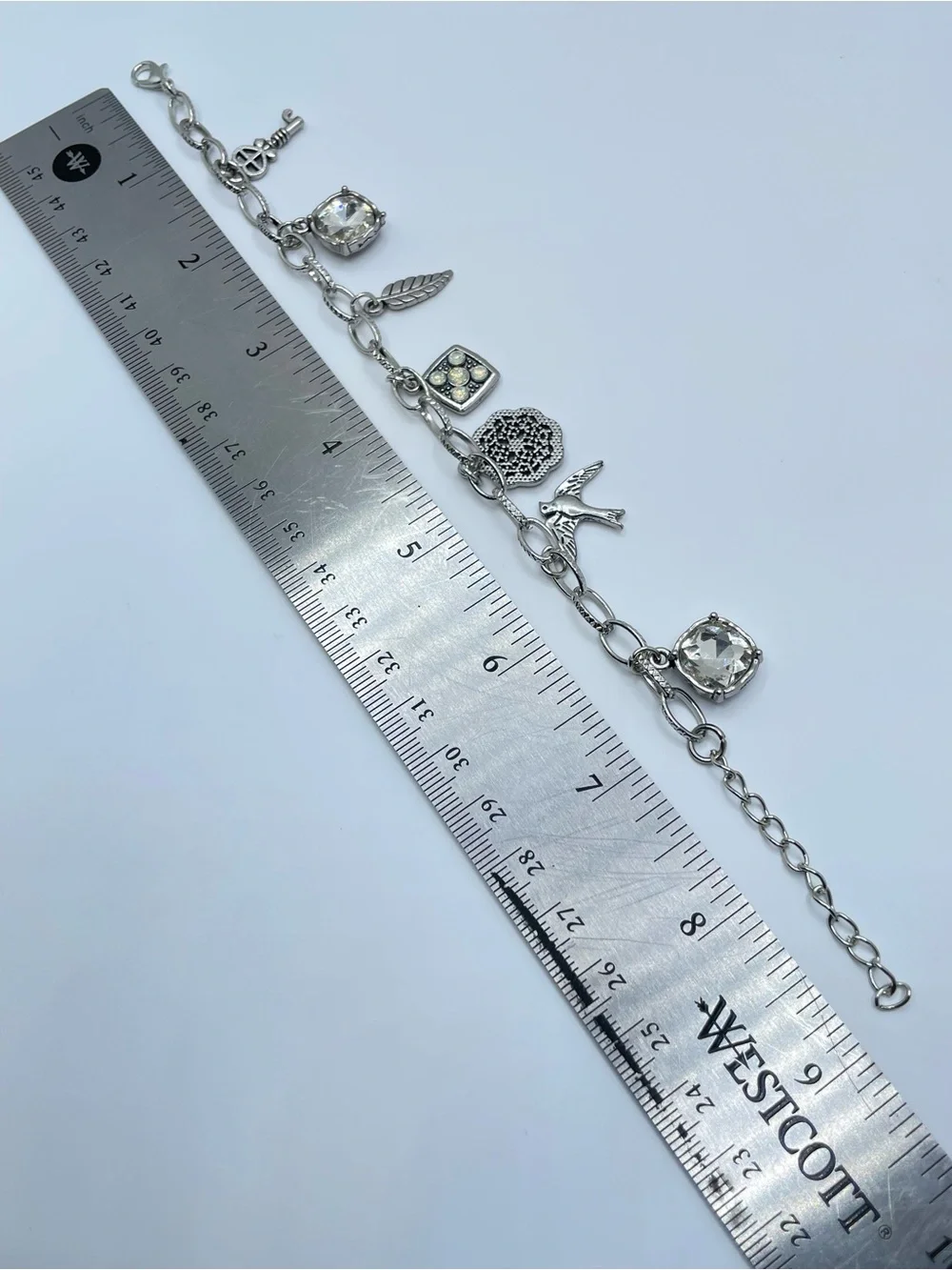 Unsigned stylish silver