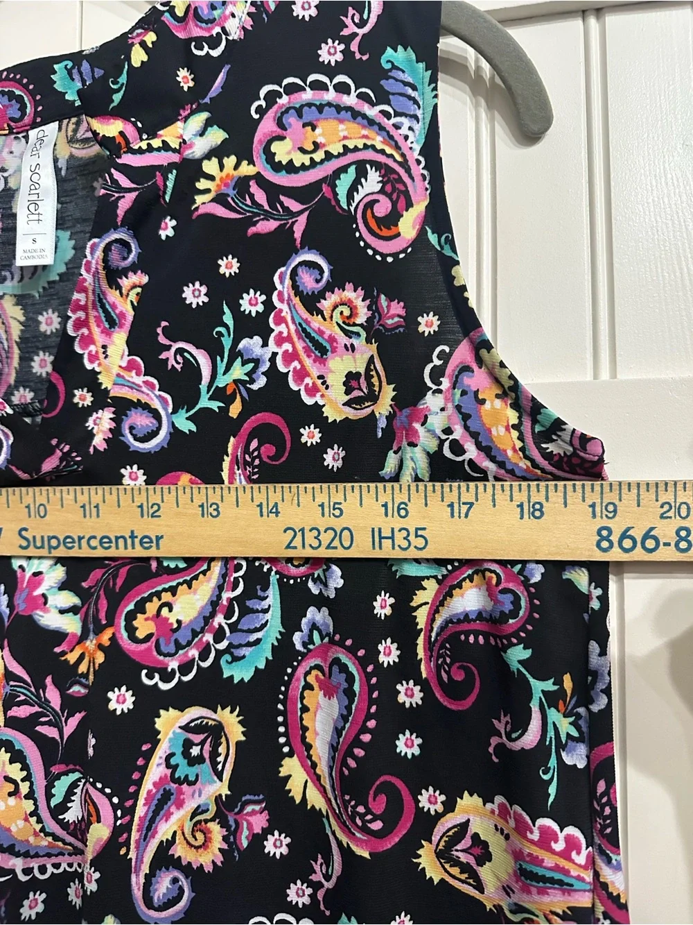 Dear Scarlett scarlett sleeveless