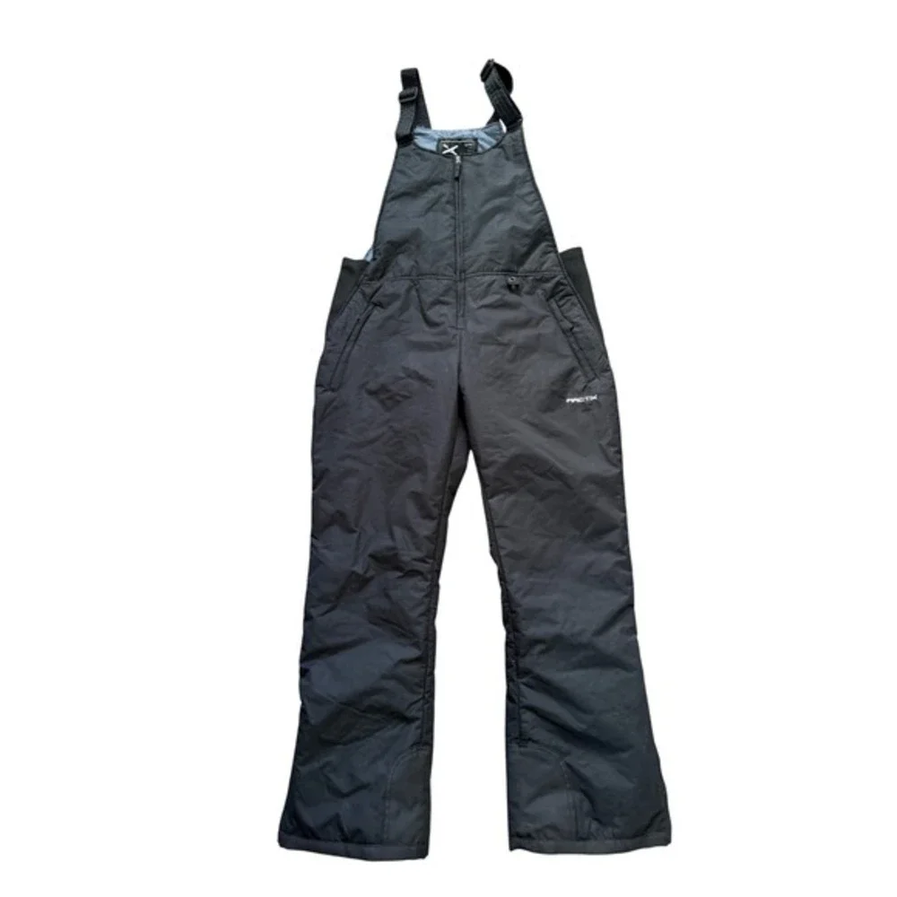 Arctix Womens Black Insulated Ski‎ Snow Bib Overalls Pants Regular Fit XL