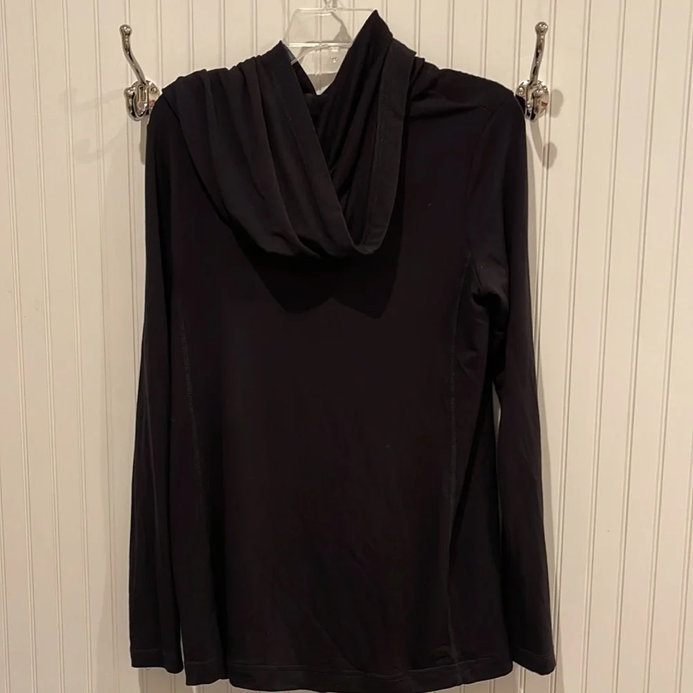 NWOT Michael Stars Beautiful Hoodie Cardigan in‎ Black!