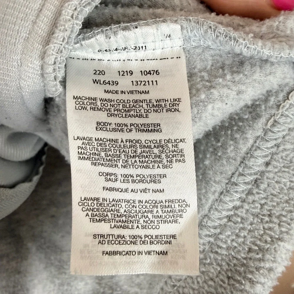 Columbia Womens Full Zip Fleece Jacket Gray Mock Neck WL6439 Size Large‎