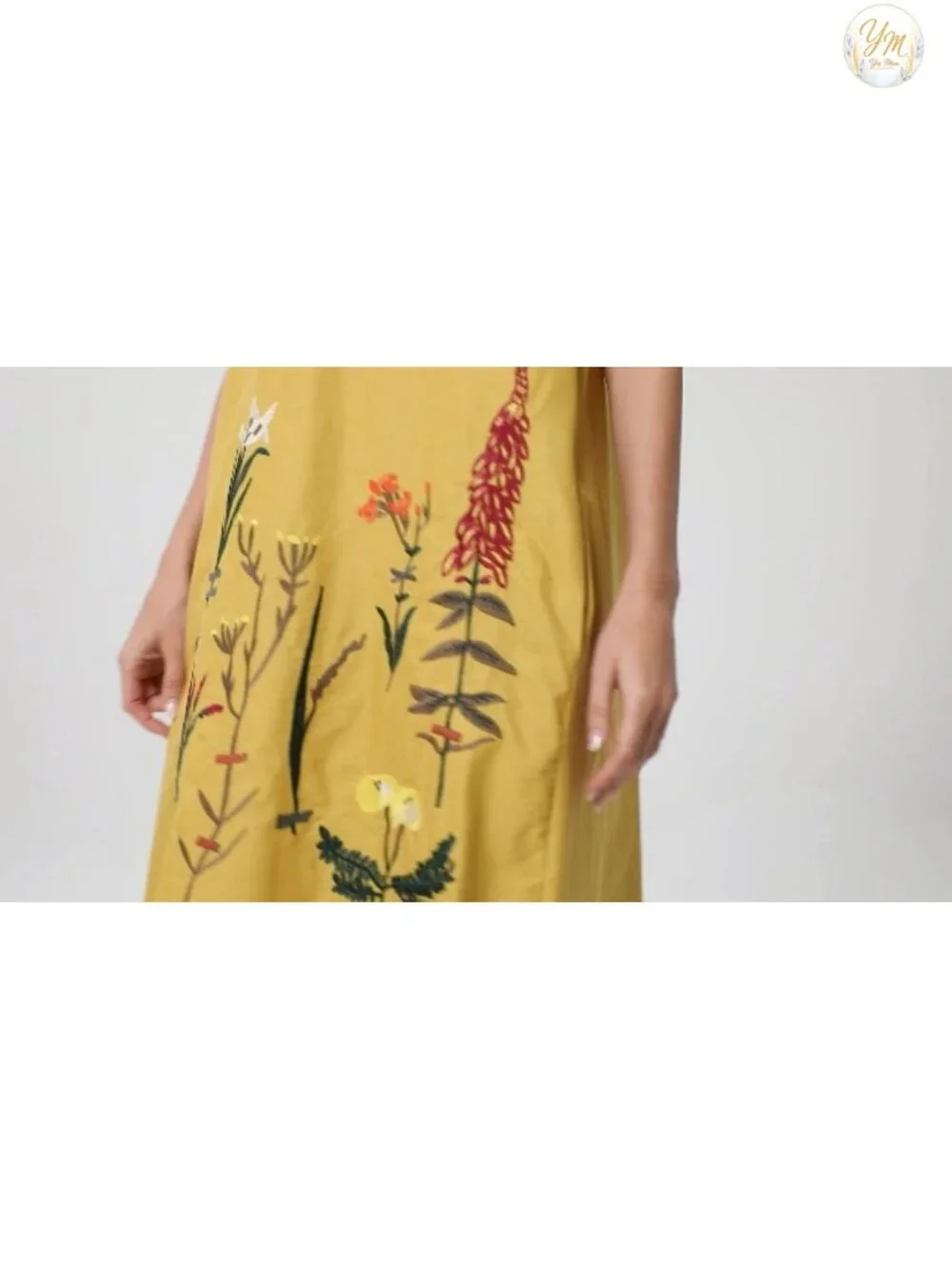 N/A lightweight embroidered