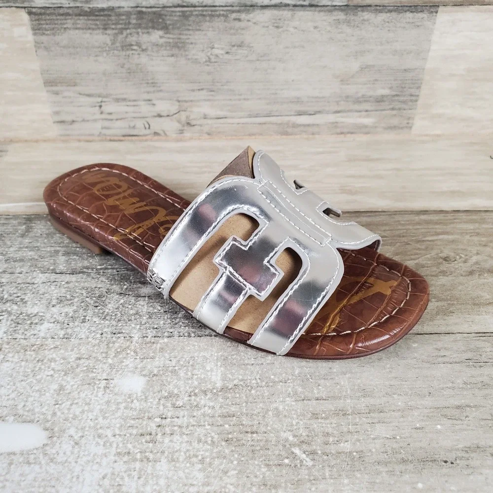 Sam Edelman Bay Sandals Kids Sz 12 Little Girls Leather Sandals