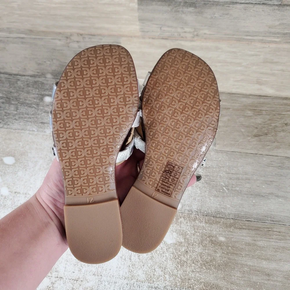 Sam Edelman Bay Sandals Kids Sz 12 Little Girls Leather Sandals