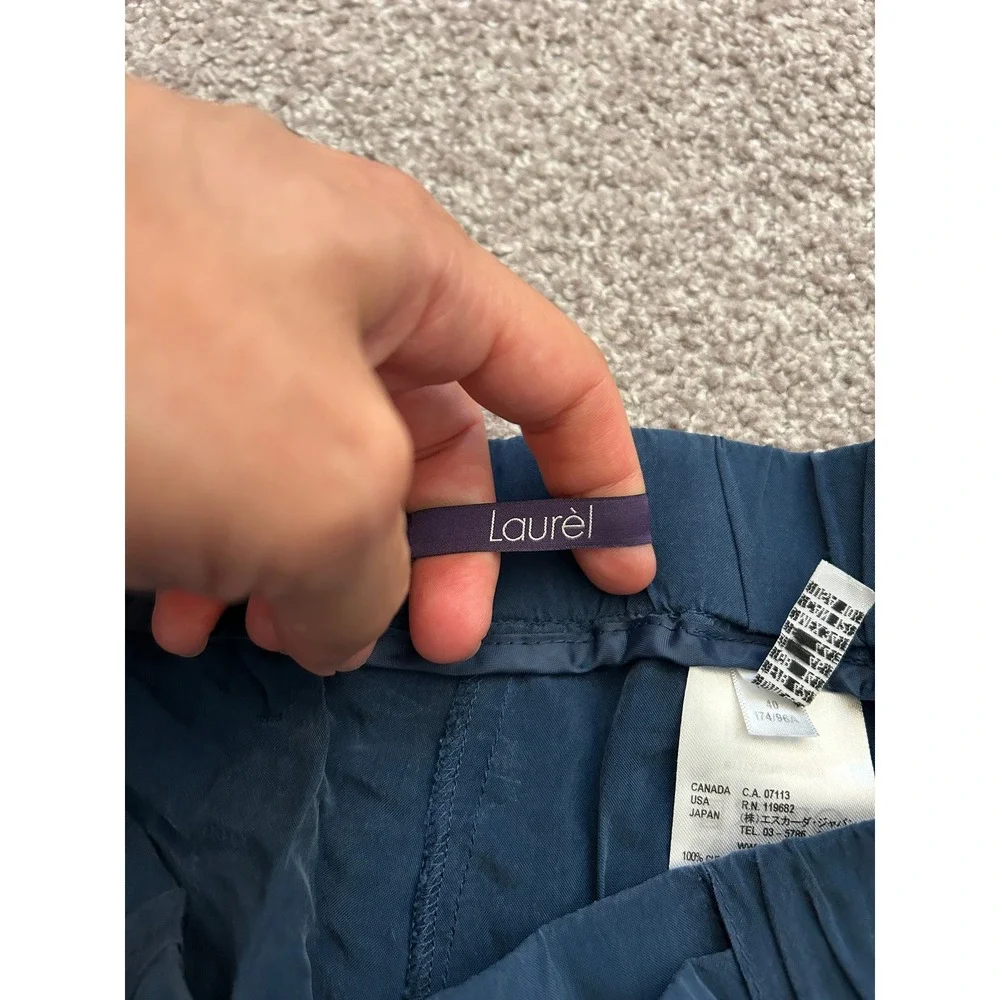 Laurel cupro trousers