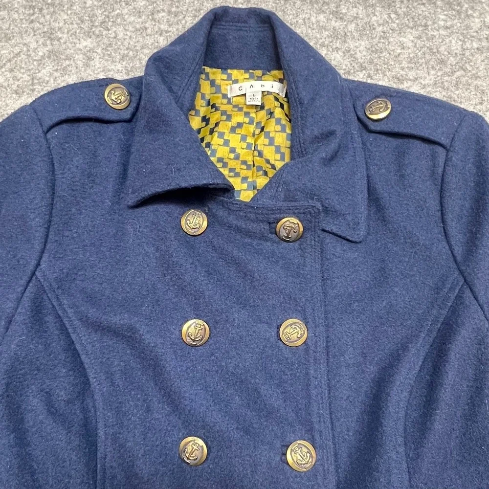 CAbi navy peacoat
