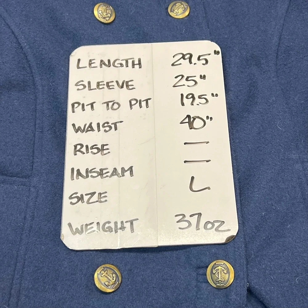 CAbi navy peacoat