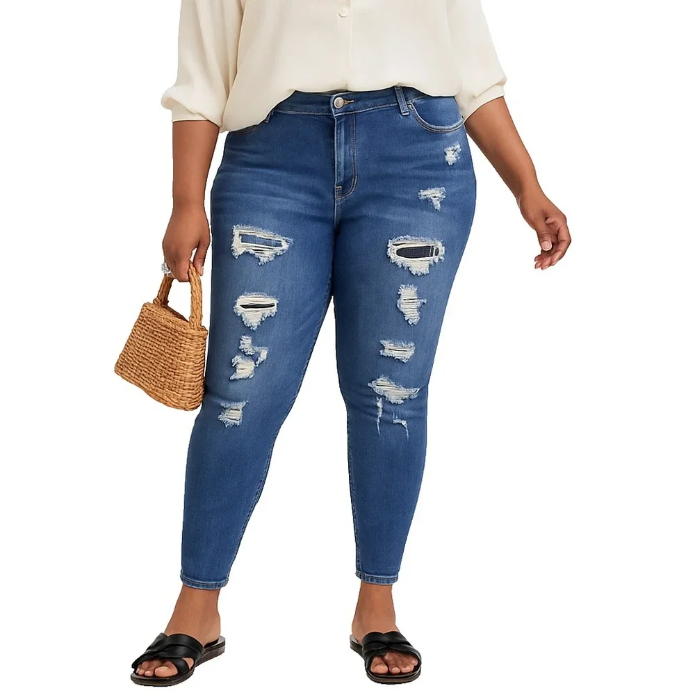 torrid denim skinny