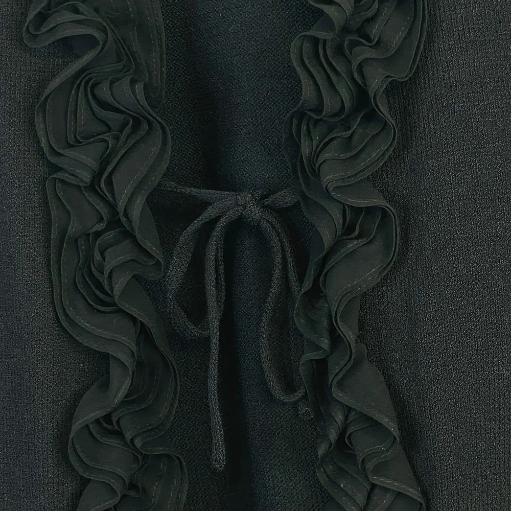 St. John style ruffle