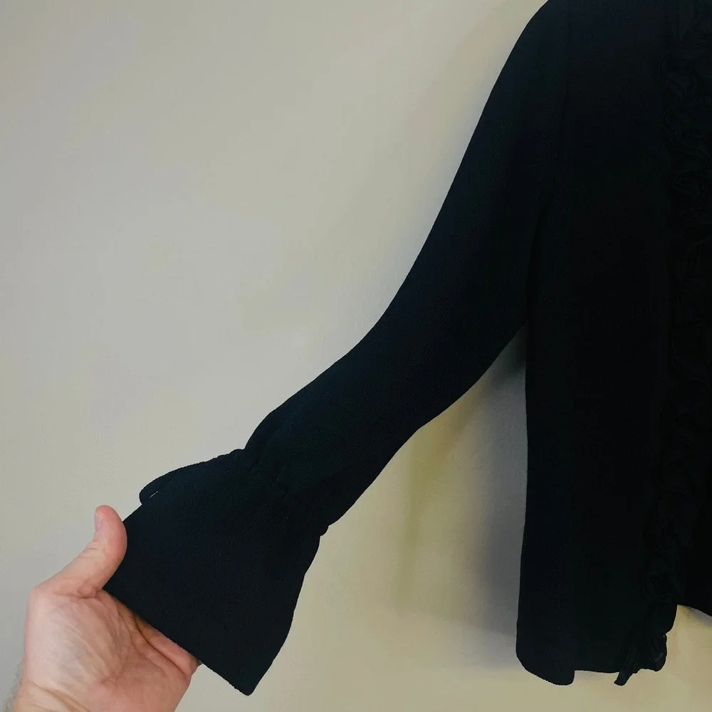 St. John style ruffle