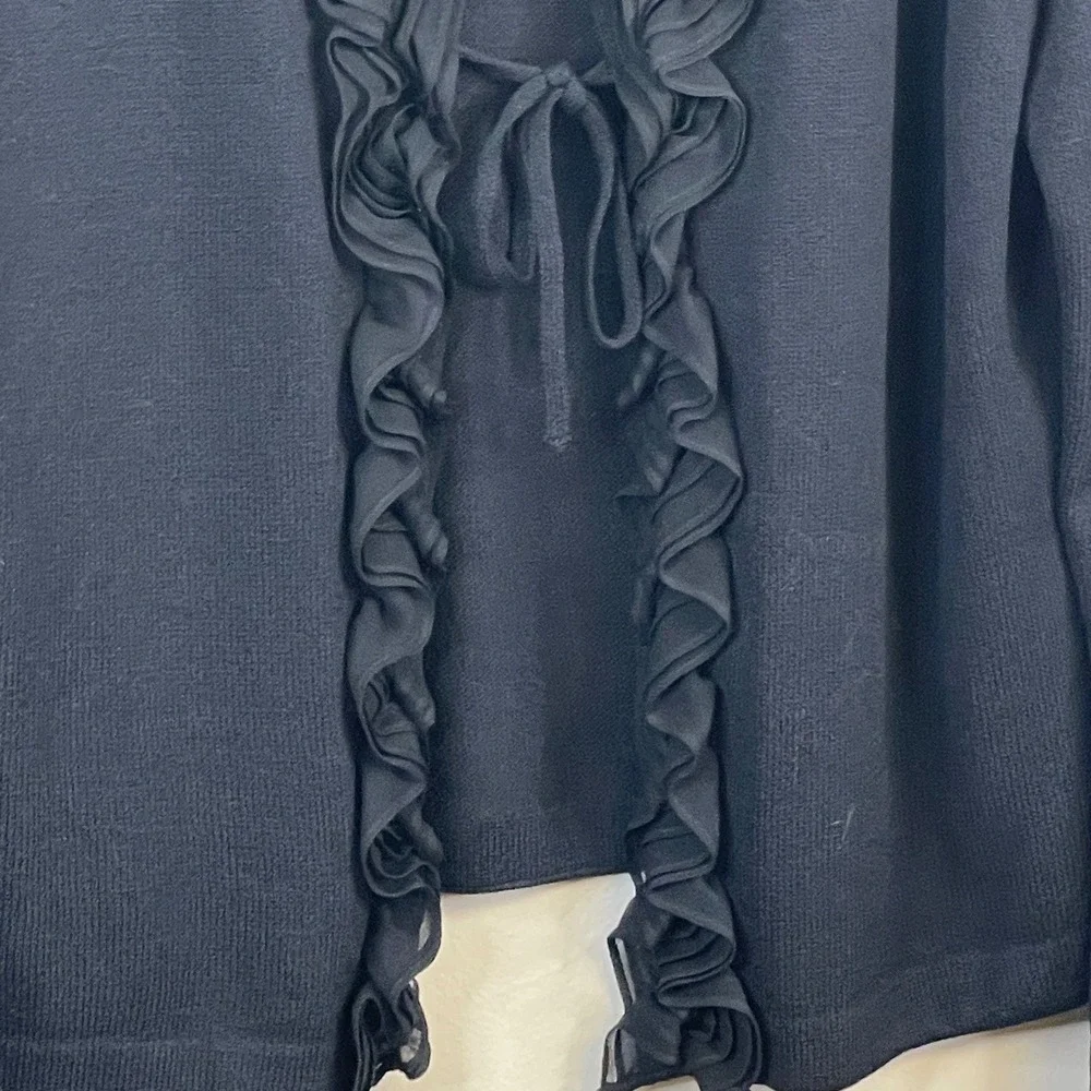 St. John style ruffle