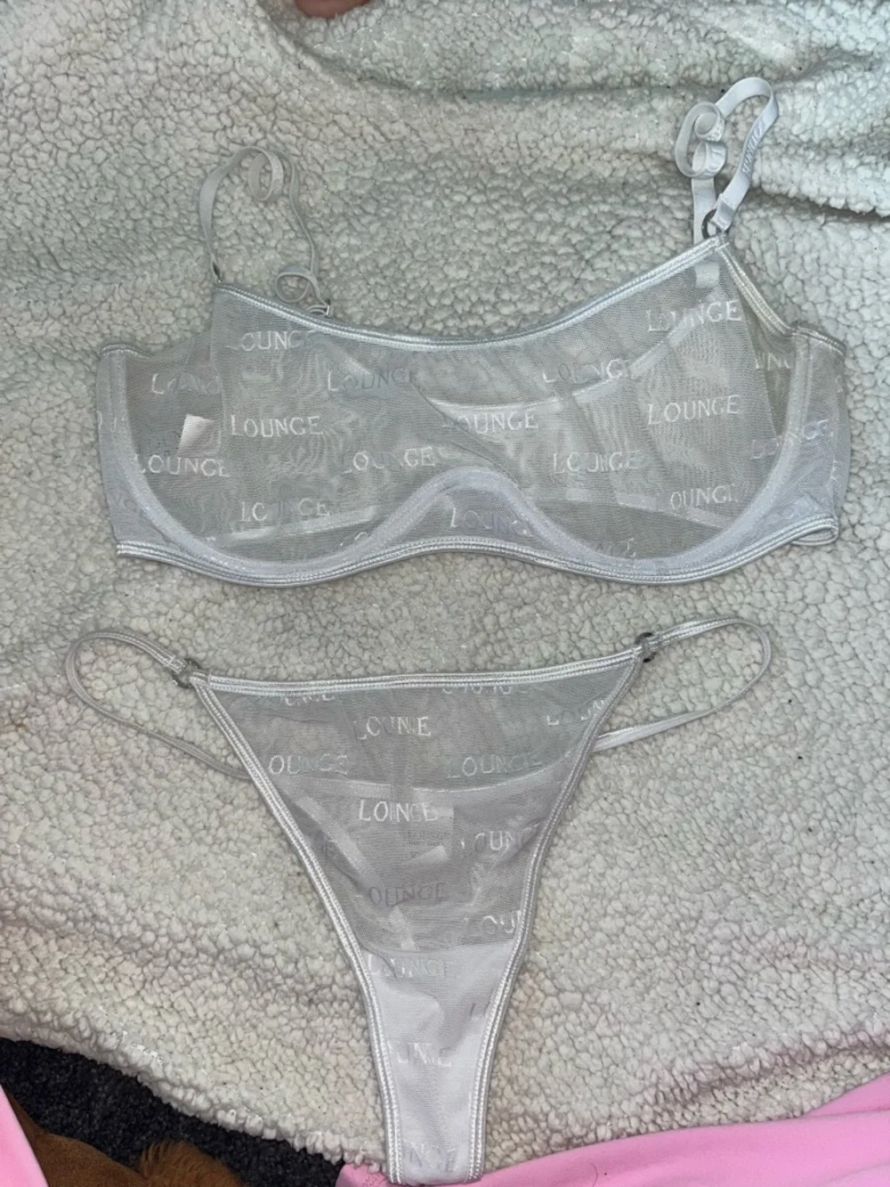 White Lounge set XL