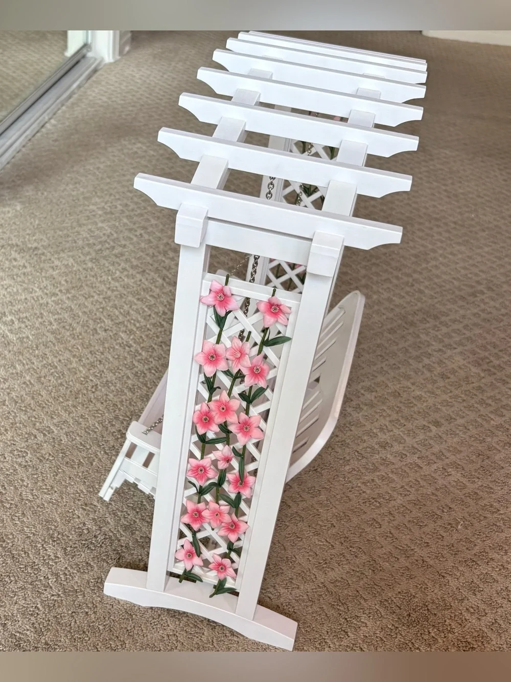 American Girl adorned pink