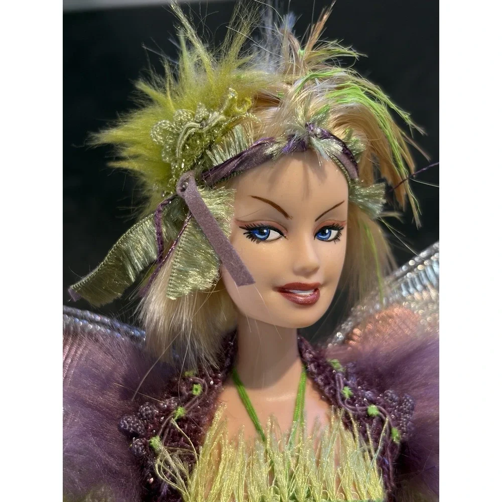 OOAK Green‎ Fairy Doll 12