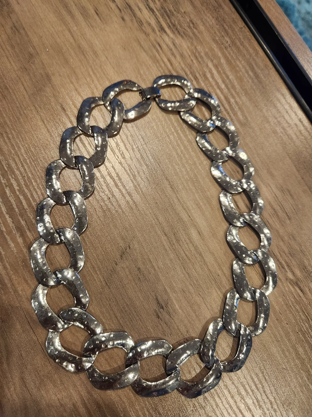 Vintage chunky silver
