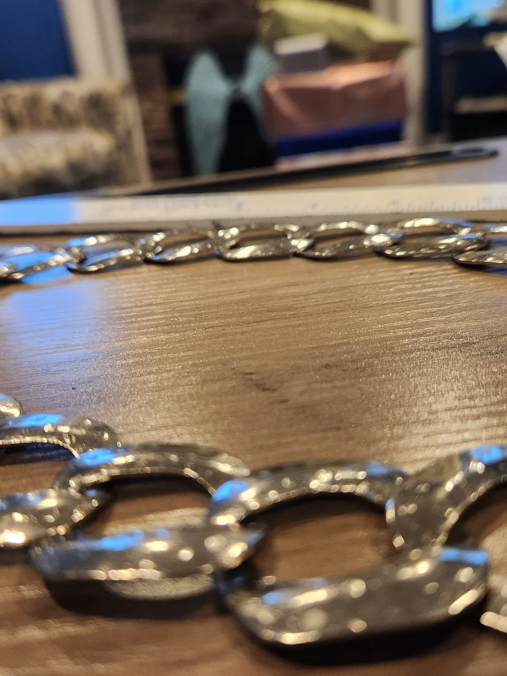 Vintage chunky silver