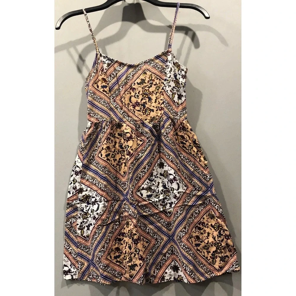 HM DIVIDED Women's (Size‎ 4) Adjustable Strap Sundress Floral
