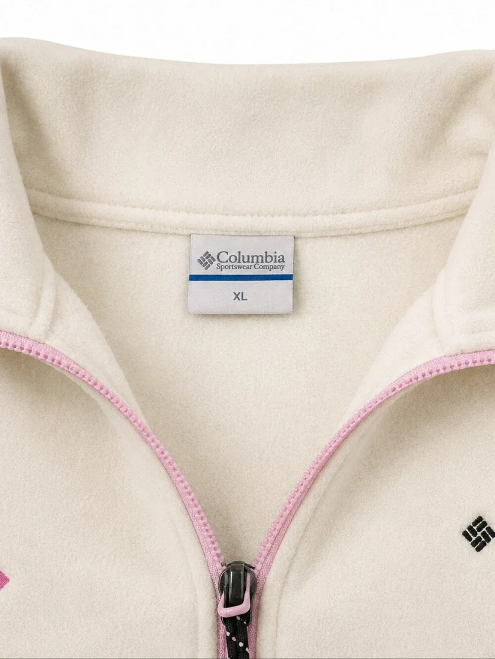 Columbia Breast Cancer Awareness Fleece Jacket XL NWT Pink Ribbon