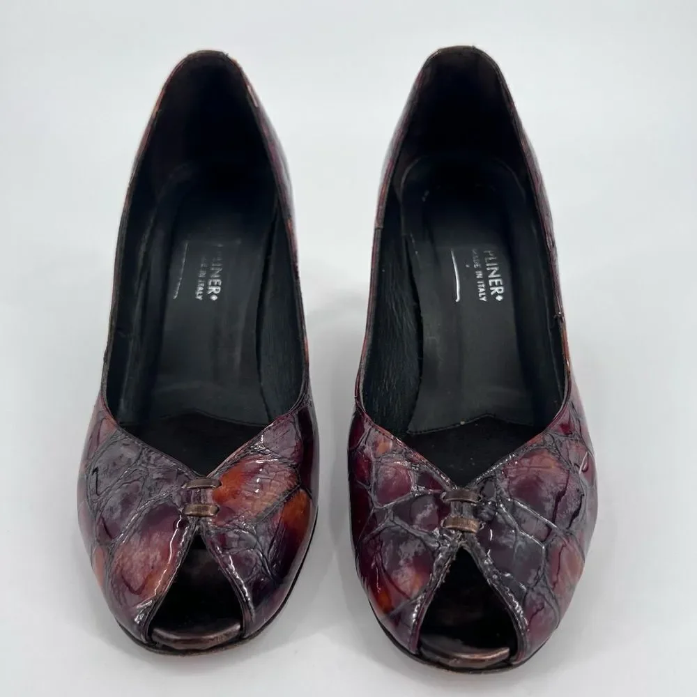 Donald J. Pliner patchwork toe pliner