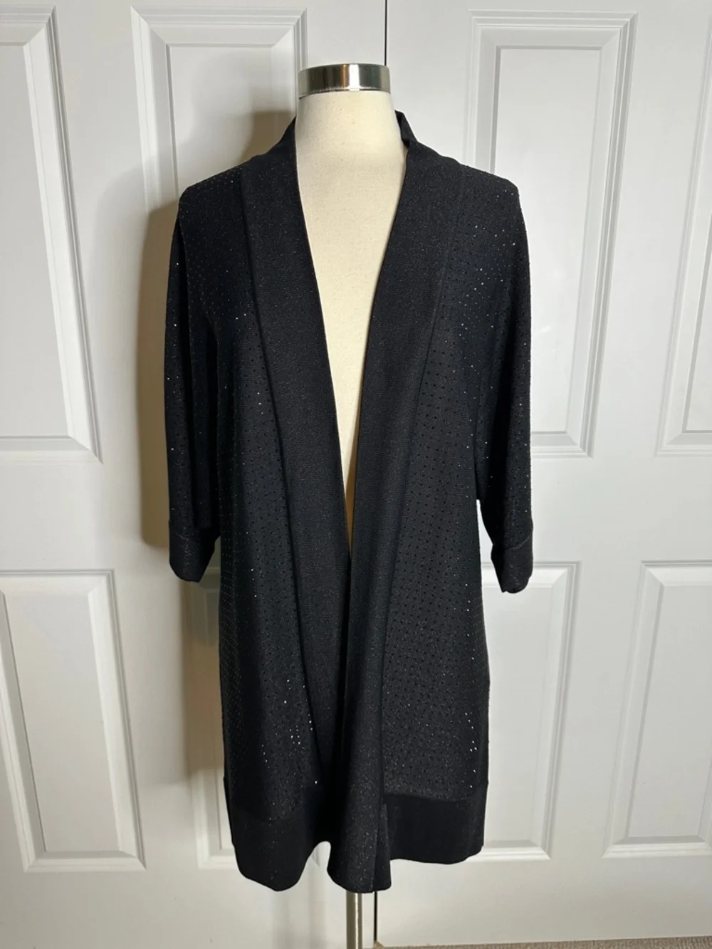 Joseph Ribkoff Embellished Casual Kimono Cardigan SzM-L Like New