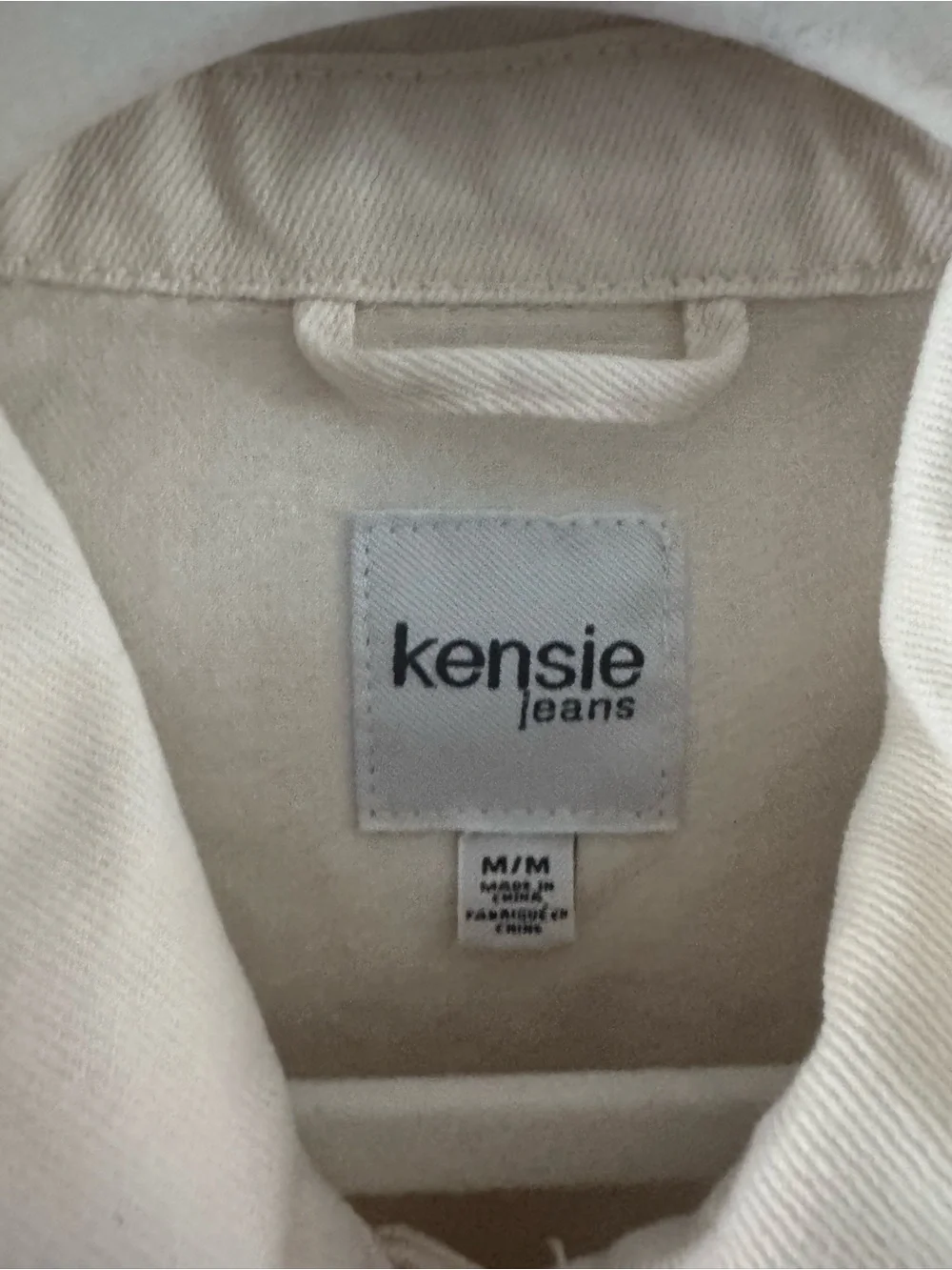 Kensie lightweight button