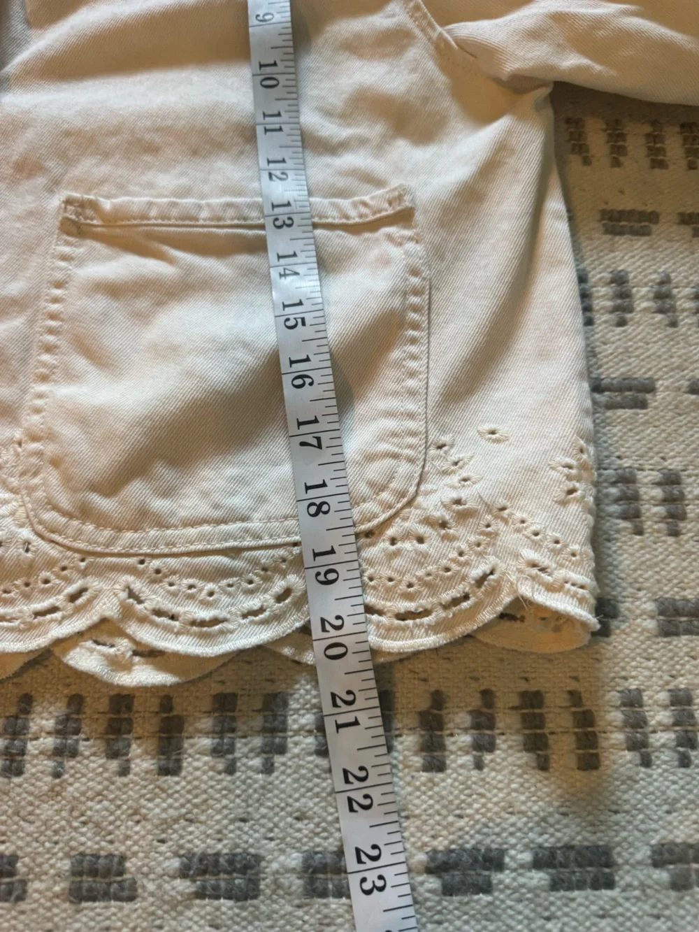 Kensie lightweight button