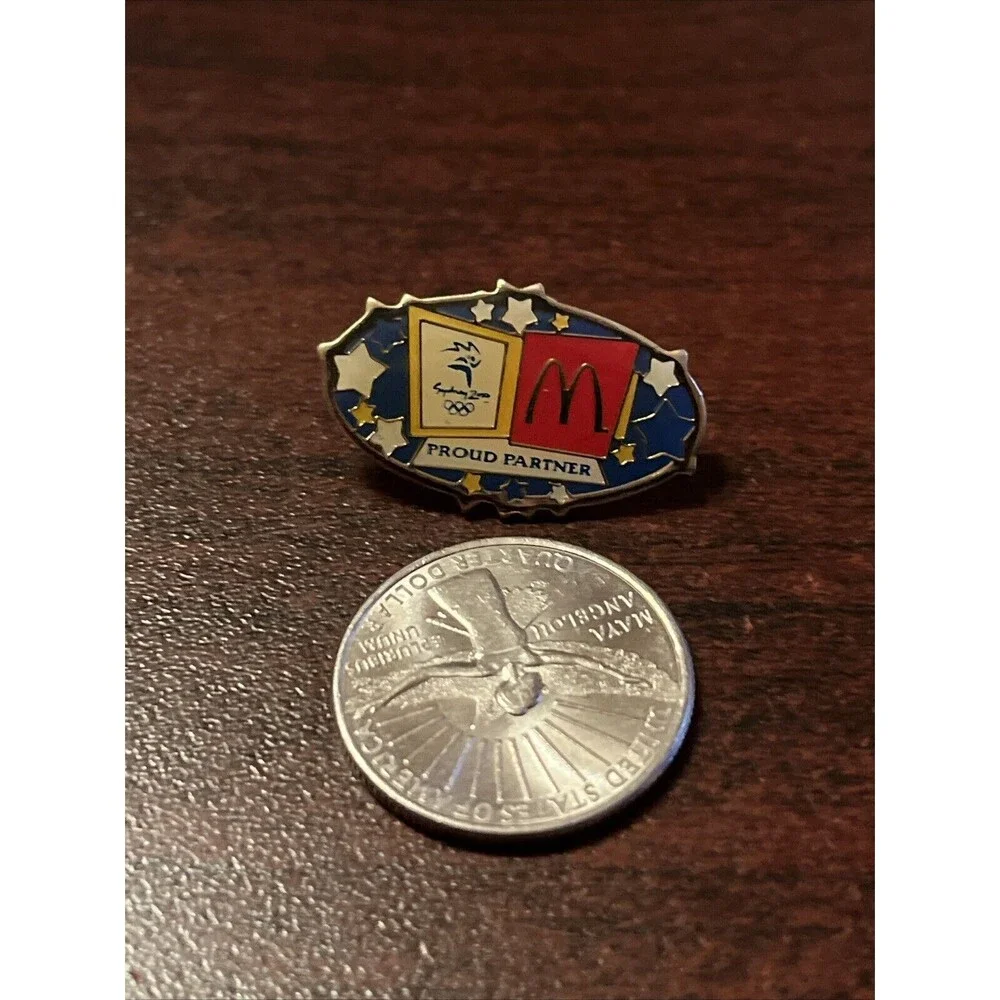 McDonald’s 2000 Sydney Olympics Australia Proud‎ Partner Employee Lapel Pin