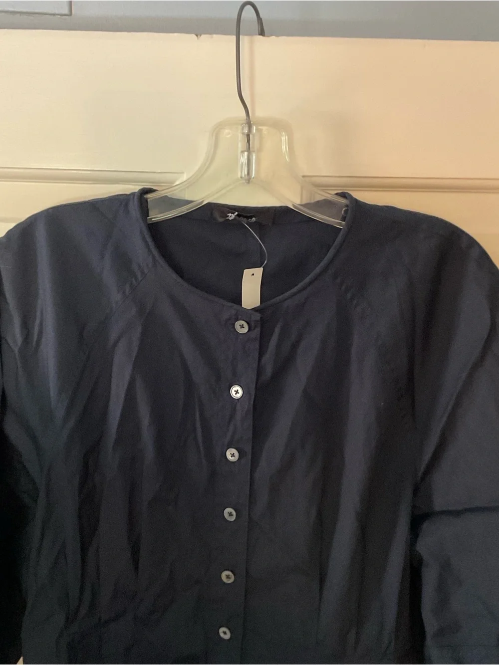 Madewell sculptural sleeve