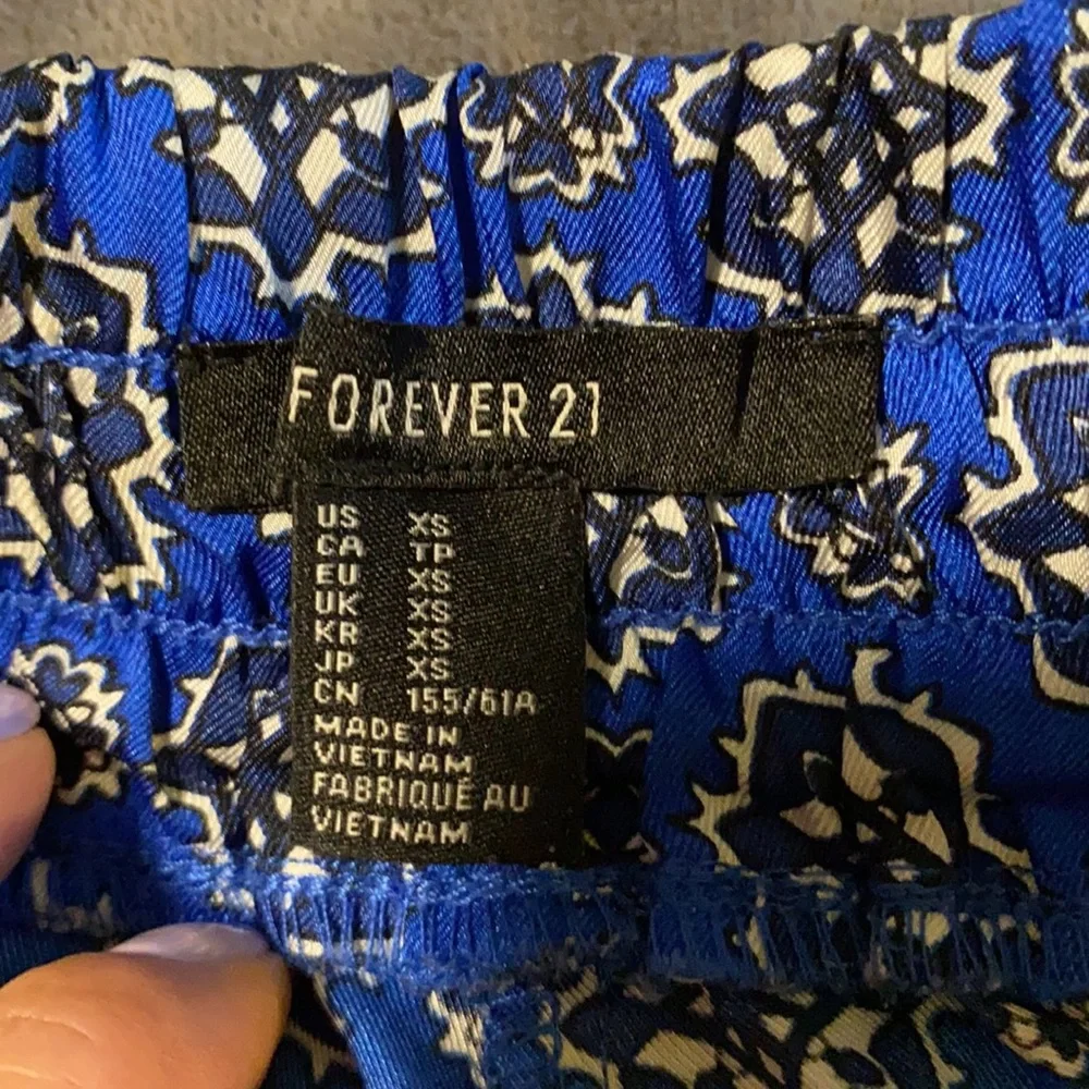 Forever 21 Vibrant Print Pajama Pants