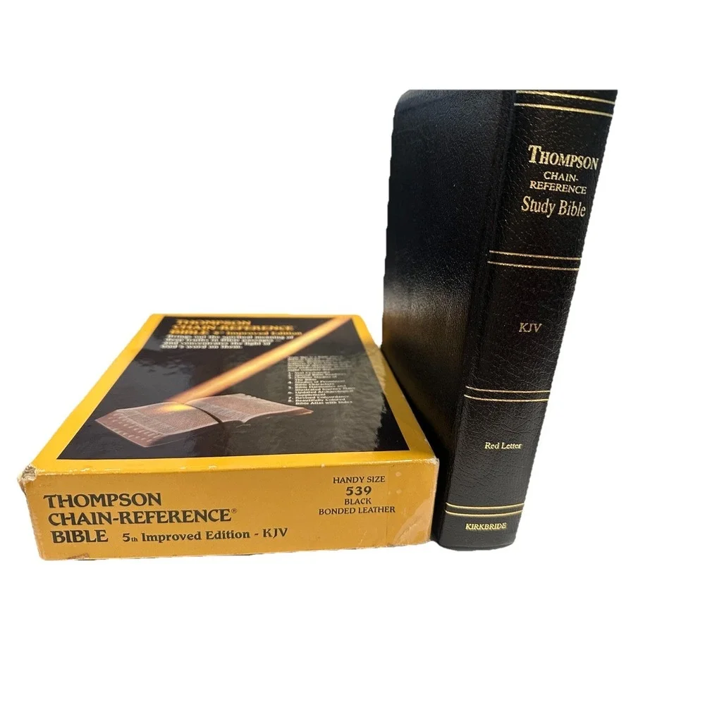 Thompson Chain-Reference 5th & Improved Edition HB/DJ Red Letter Edition Bible‎