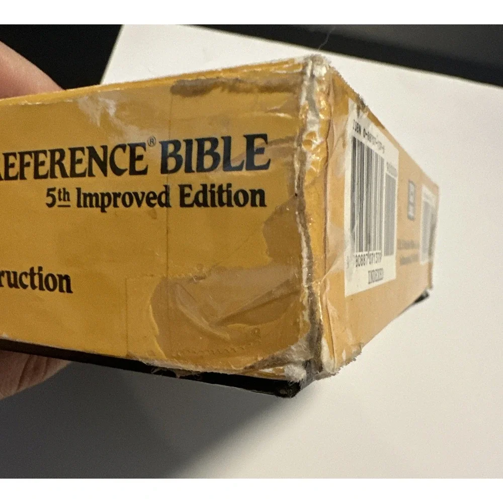 Thompson Chain-Reference 5th & Improved Edition HB/DJ Red Letter Edition Bible‎
