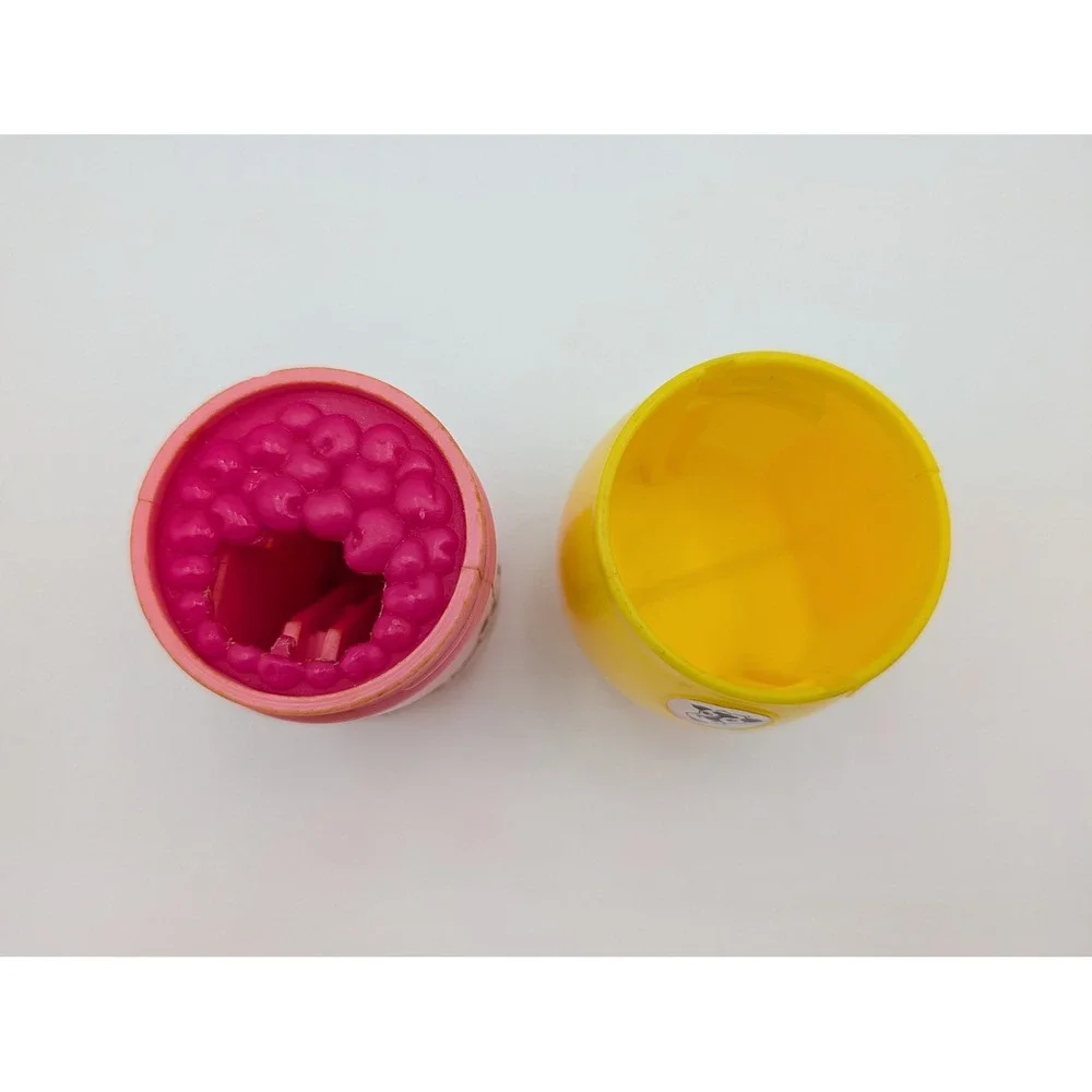 Kenner Baby All Gone Magic Treats Jar Cup Pink Yellow Doll Accessories