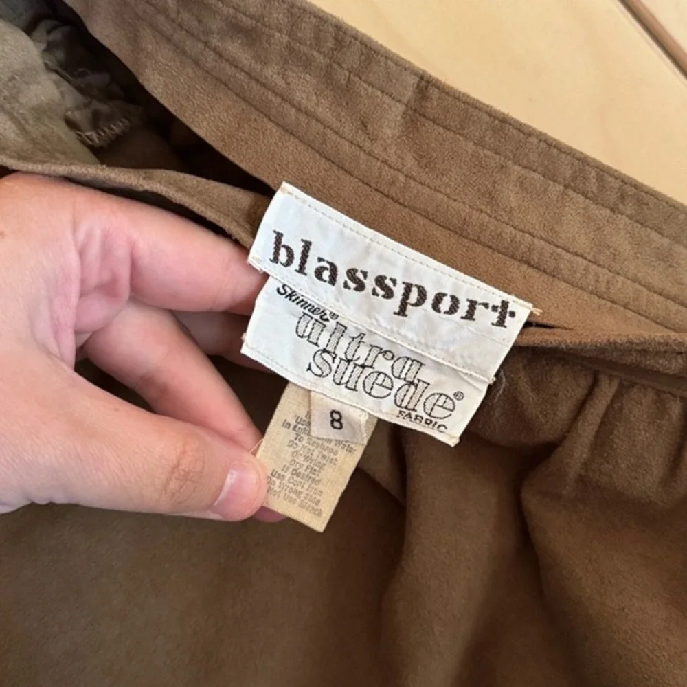 N/A vtg ultrasuede