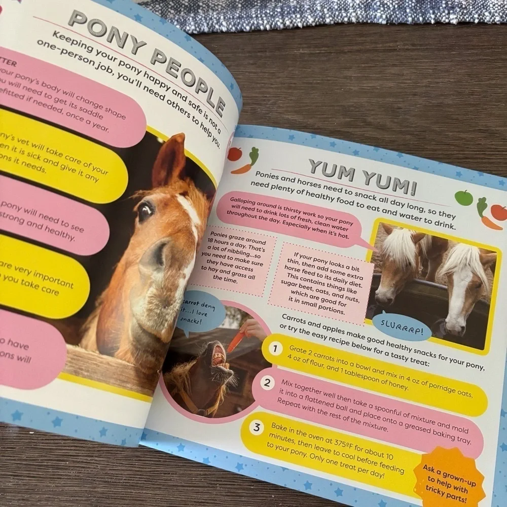 My Pony Book paperback book