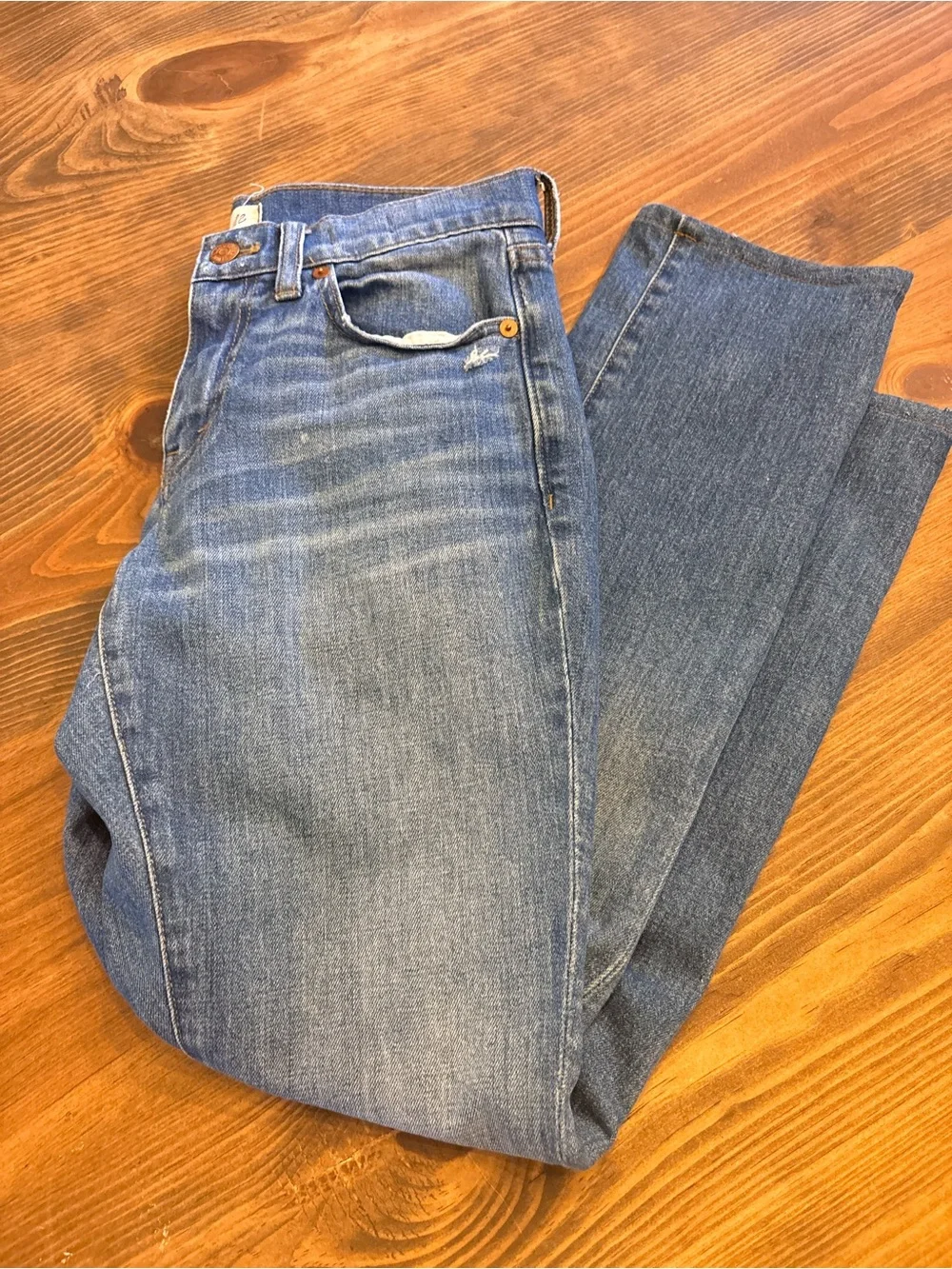 Madewell slim boyjean