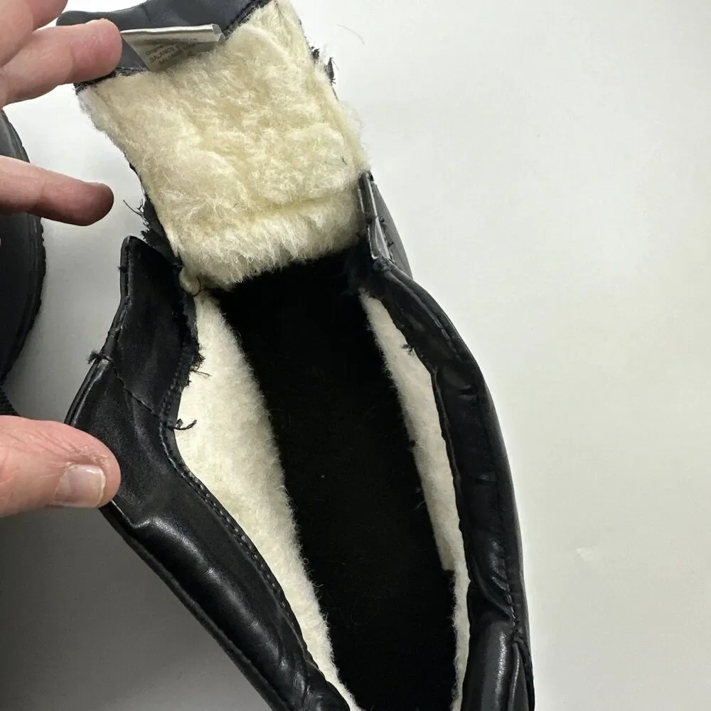 Blondo black leather