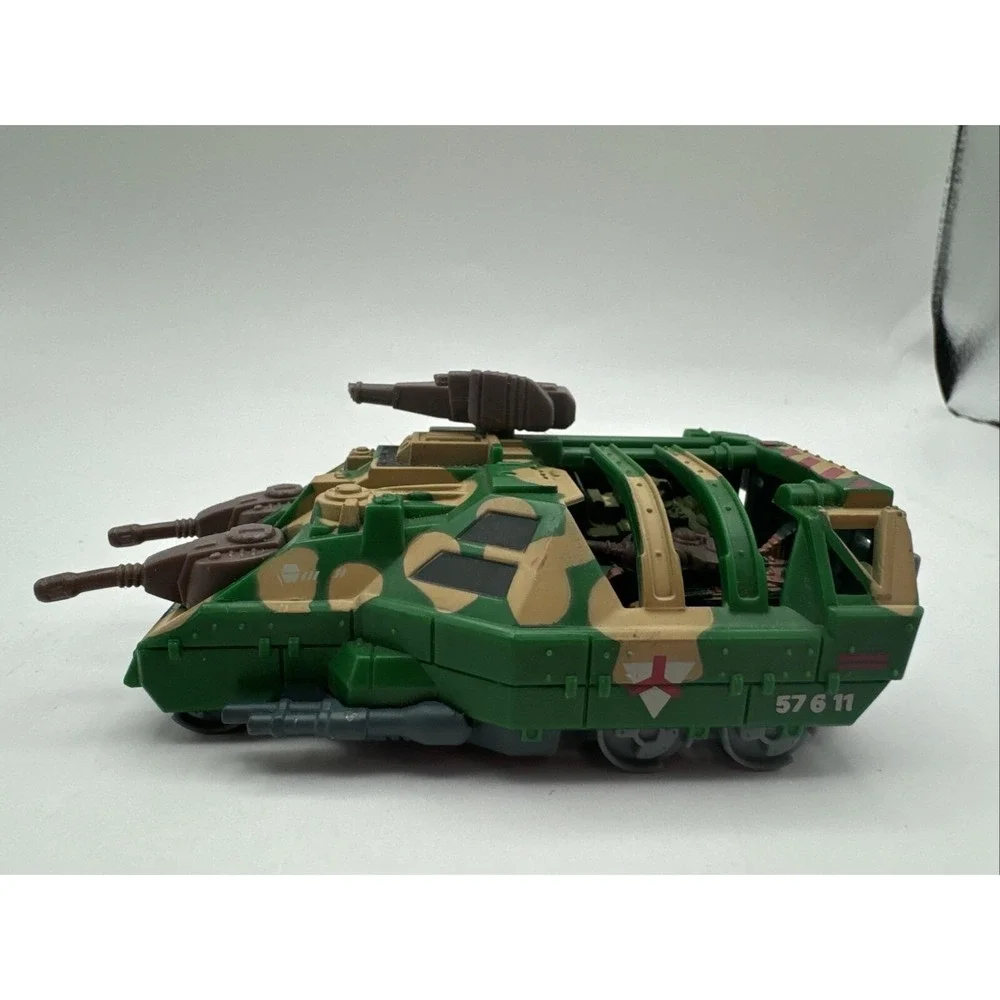 Vintage Mega Force Tar-Traks Armored Tank Transport Kenner 1989 with‎ Mini Rigs
