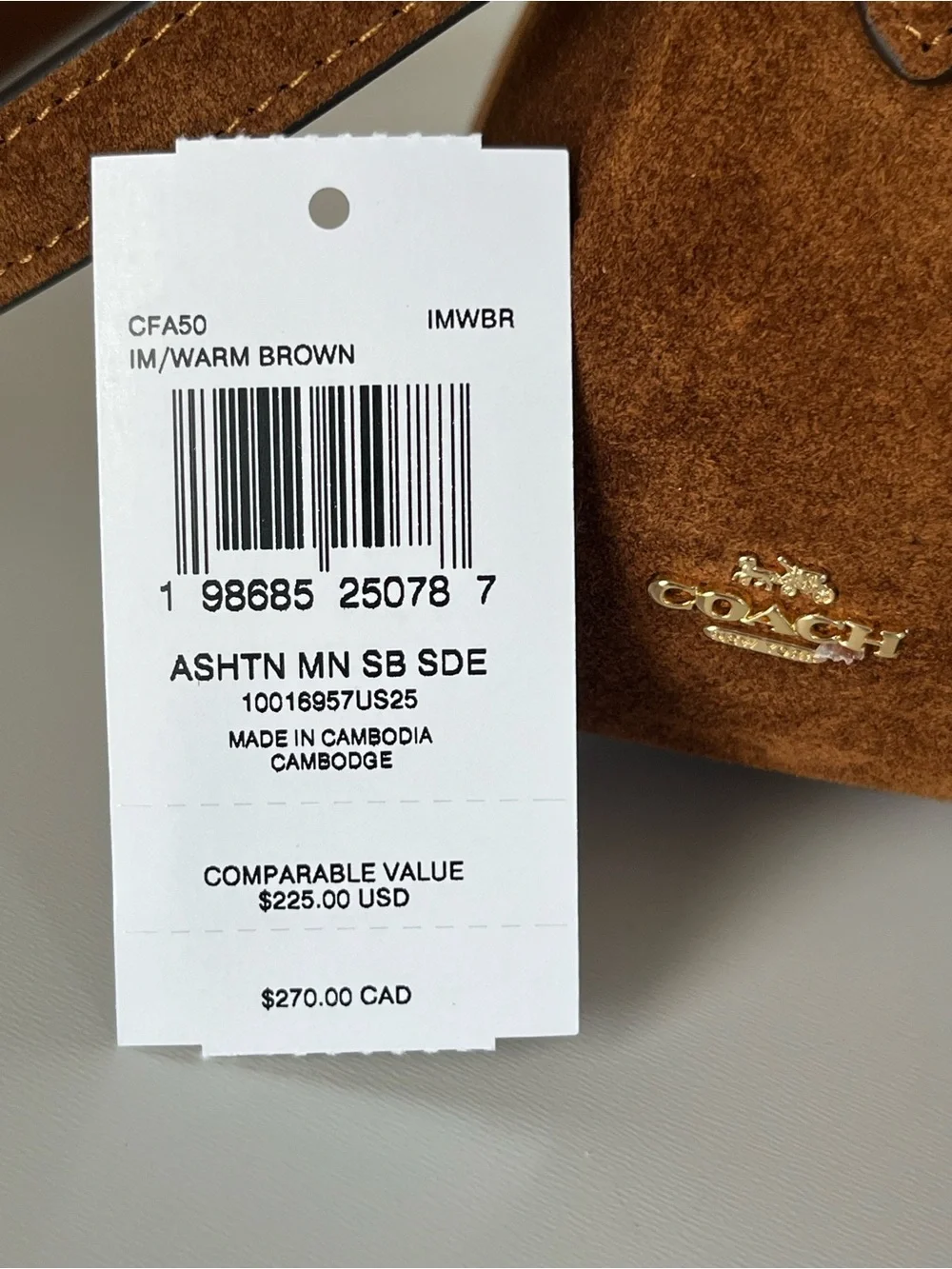 Coach 100% authentic
